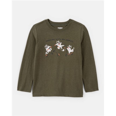 OshKosh B'gosh    Toddler Boy Race Car Graphic Tee - Blue