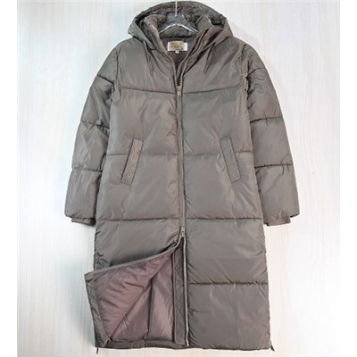 Женское зимнее толстое ветрозащитное теплое стеганое хлопковое пальто с капюшоном