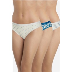 Pack 3 bragas estampadas