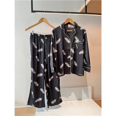 Женская легкая пижама из атласного шелка ВИКТОРИЯ СИКРЕ*Т