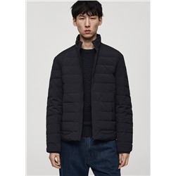 Chaqueta acolchada relleno plumón y plumas