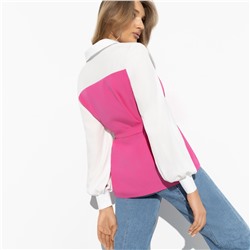 Блуза, С высоты очарования (colorful, с поясом)