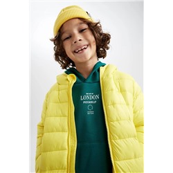 Defacto Erkek Çocuk Su Itici Kapüşonlu Şişme Mont Y4562A623SP
