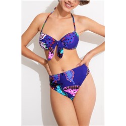 Top bikini nudo mariposas
