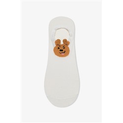 Penti 3 Çift Pamuklu Köpek Desenli Sneaker Çorap