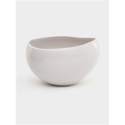 Салатник, 12 см, 0.4 л, серый, Organica