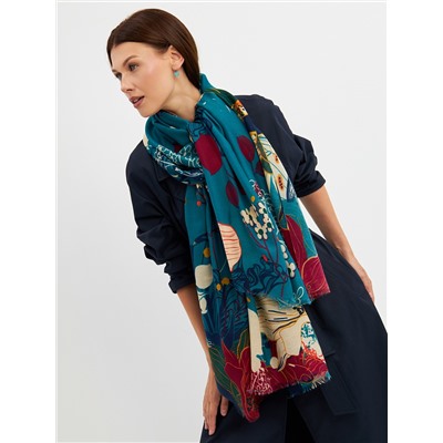 Палантин женский SHU25-10-2