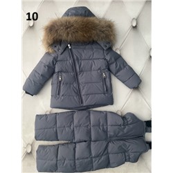 Детский пуховик со штанами