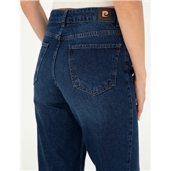 Koyu İndigo Jean Pantolon