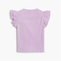 Baby & toddler girls' embroidered ribbed-knit set