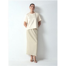 Юбка макси из люрекса, S1065/goldes