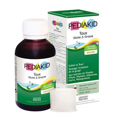 TOUX SÈCHE & GRASSE 125 ml PEDIAKID