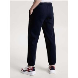 Теплые женские спортивные штаны на флисовой изнанке ТОММИ ХИЛФИГЕ*Р