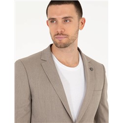 Açık Kahverengi Blazer Ceket