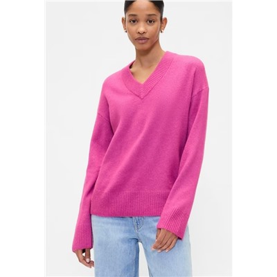 Oversized V-Neck Sweater