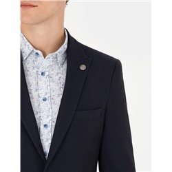 Lacivert Ekstra Slim Fit Blazer Ceket