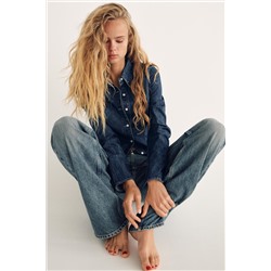 TRF WIDE-LEG MID-RISE FULL LENGTH JEANS