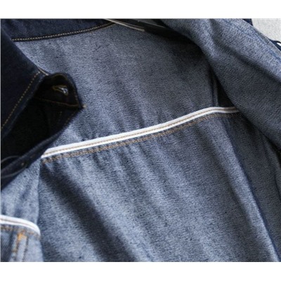 Женский джинсовый костюм  Куртка и джинсы с ремнем