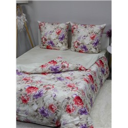 КПБ Перкаль компаньон Аврора 100% хлопок 110 г/м2, "Текстильная коллекция" книжка