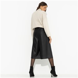 Кюлоты из экокожи, Неожиданный подарок (black)