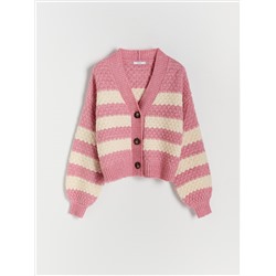 Кардиган с добавлением шерсти