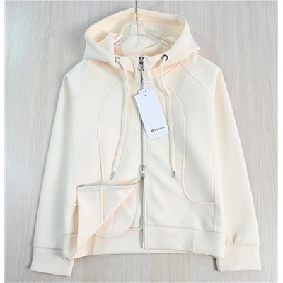 Повседневная хлопковая толстовка с капюшоном и длинным рукавом ЛУЛУЛЕМО*Н