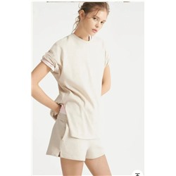 Женская футболка из плотного трикотажа с цельнокроенными рукавами  ЛАЙ*М