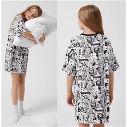 Ночная рубашка из 100% хлопка