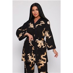 Пеньюар тройка Драконы 929