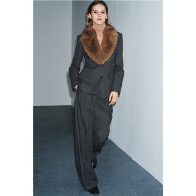 PANTALÓN ANCHO PINZAS ZW COLLECTION