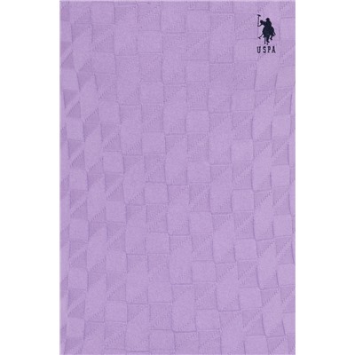 Erkek Lila Bisiklet Yaka Basic Triko Kazak