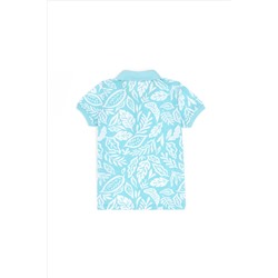 Erkek Çocuk Mint Polo Yaka Tişört