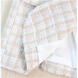 Женский текстурированный клетчатый жилет