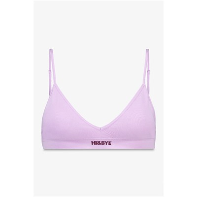 Sujetador seamless triangular lila