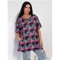 Туника женская Круги 009