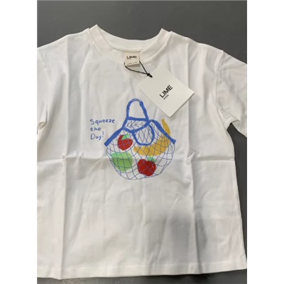 Футболка детская ЛАЙ*М. Экспорт. Хлопок