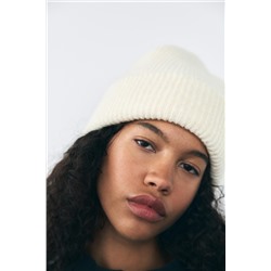 TURN-UP KNIT BEANIE