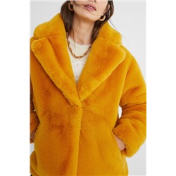 Chaqueta oversize peluche