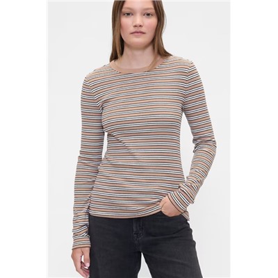 Essential Ribbed Crewneck T-Shirt