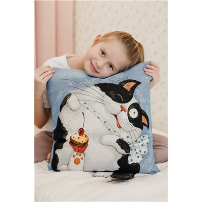 Наволочка декоративная 45х45 Кекс