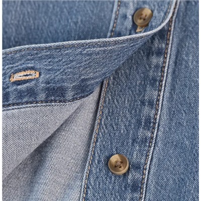Женская джинсовая рубашка