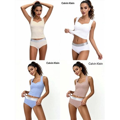 Женский комплект топ и трусы  КЕЛЬВИ*Н КЛЯЙ*Н