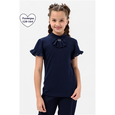 Сентябрина короткий рукав блузка детская