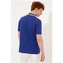 Erkek Mavi Polo Yaka Tişört