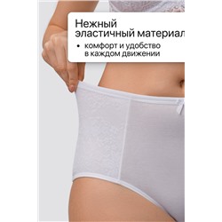 Набор трусов OIRO 3905 хлопковые с цветочным узором 3 шт