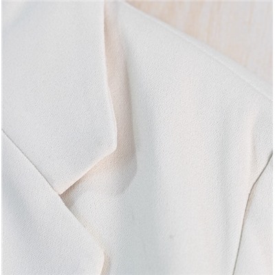 Повседневный эластичный пиджак на одной пуговице