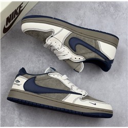 Travis Scott x Fragment Design x Air Jordan 1 Low OG SP AJ1 乔1 Balenciag*a