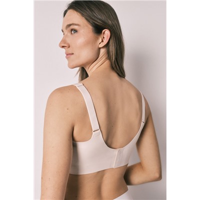 Top postoperatorio compresivo blanco GAIA