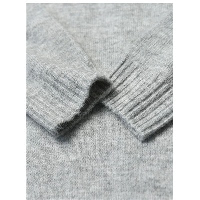 Женский пуловер с отворотом с открытыми плечами Н*М