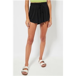 Short cintura alta - Negro